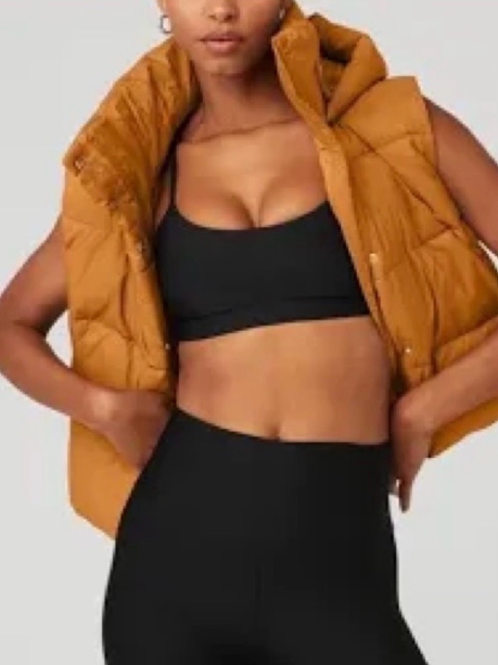 ALO Yoga Black Seamless Sports Bra